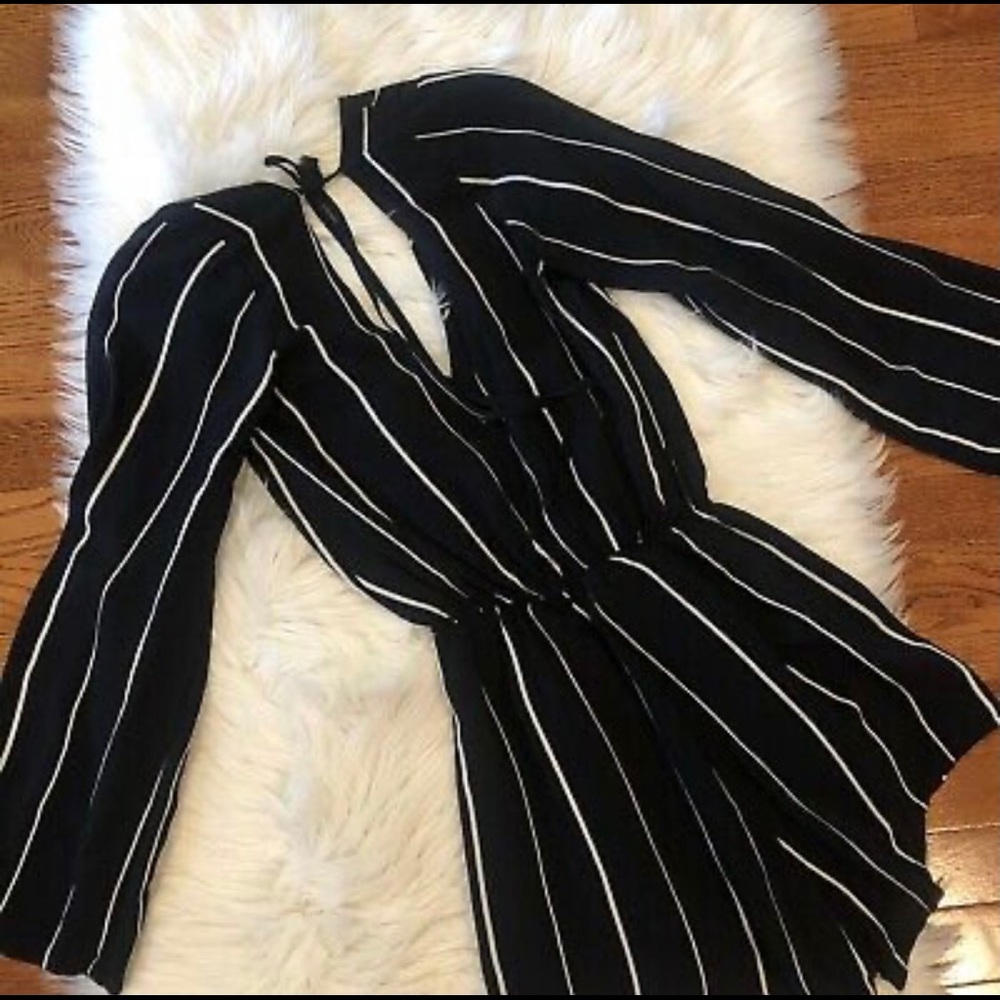 Faithful the Brand Striped Romper